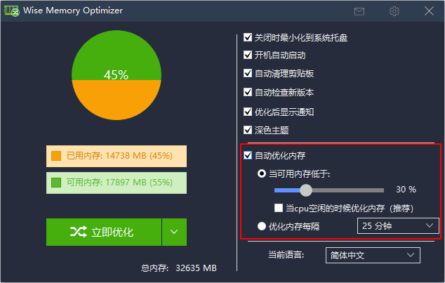 Wise Memory Optimizer